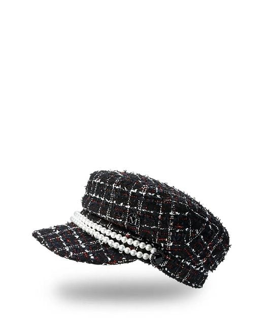 Maison Michel Black New Abby Hat