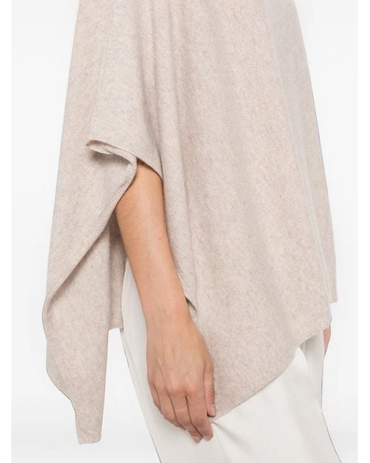 Not Shy Natural Pamina Cashmere Poncho