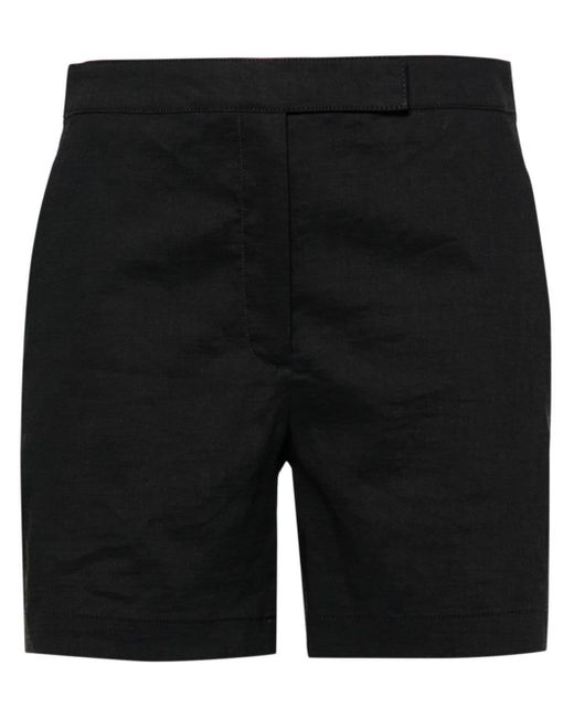 Theory Black Tailored Short Shorts