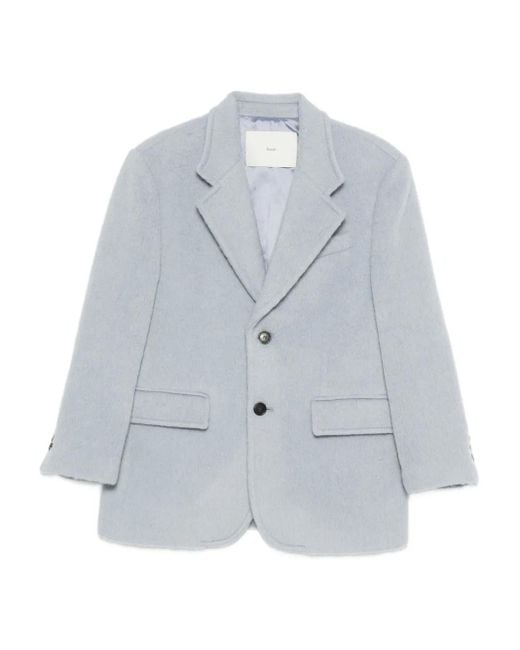 DUNST Blue Flap-Pockets Blazer