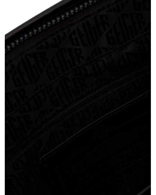 Kurt Geiger Black Gesteppte Handtasche Mit Logo