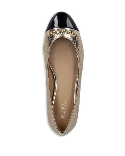 MICHAEL Michael Kors Metallic Rebecca Ballet Flats