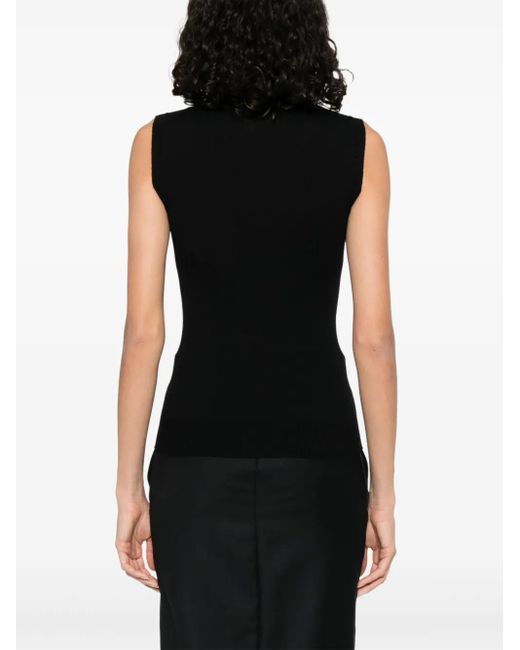Sportmax Black Klassisches Top