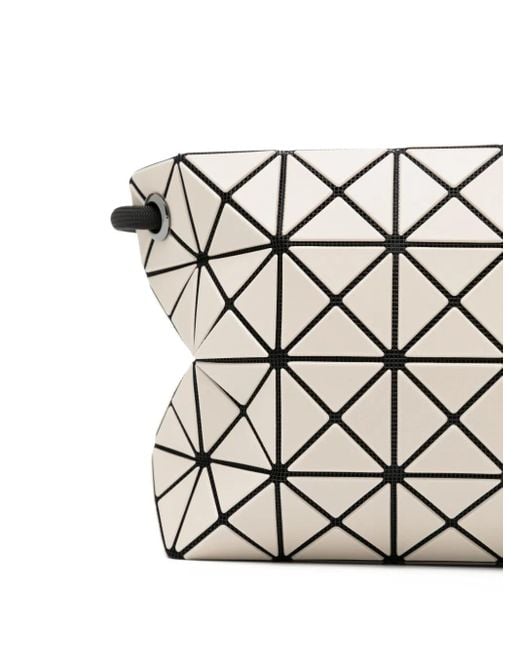 Issey Miyake White Loop Matte Crossbody Bag
