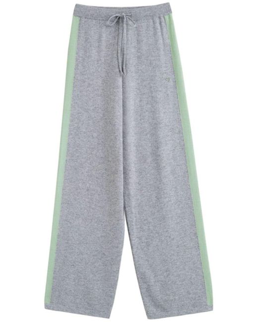 Pantalones de chándal con ribete de rayas Chinti & Parker de color Gray
