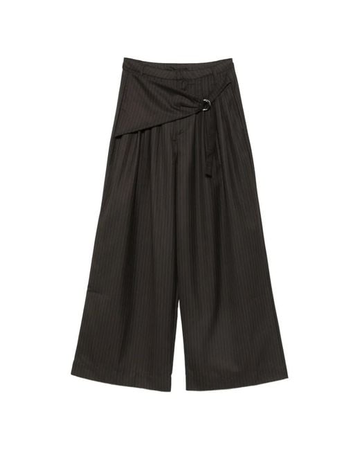Damson Madder Black Fabia Palazzo Pants