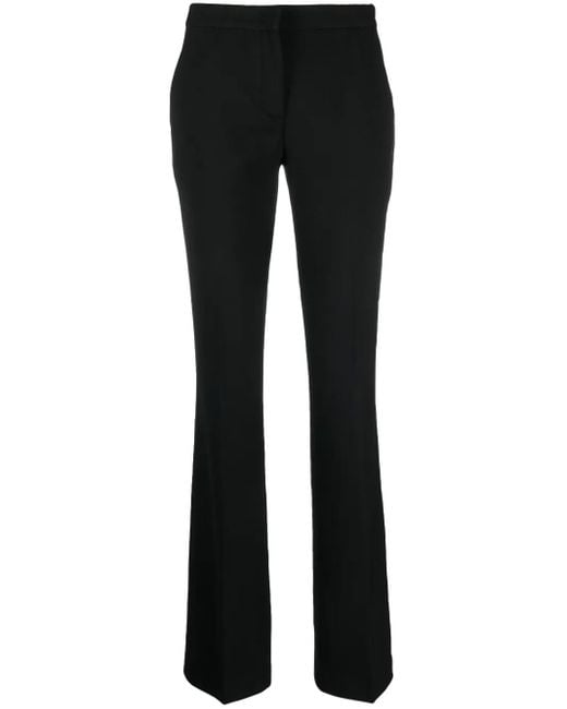 Twinset Black Tailored High-Waist Trousers