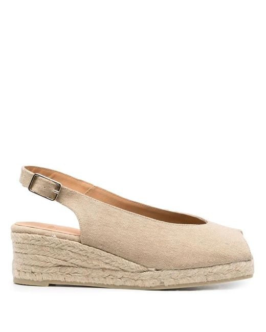 Castaner Natural 50Mm Dosalia Slingback Espadrilles