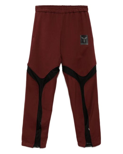 OLLY SHINDER Tri Zip Jogger Jogginghose in Red für Herren