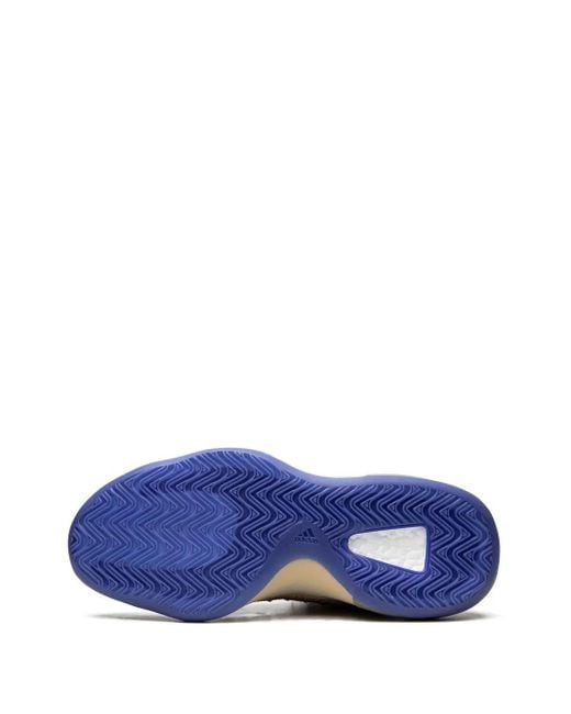 Yeezy Brown Yeezy Basketball Knit "Slate Azure" Sneakers for men