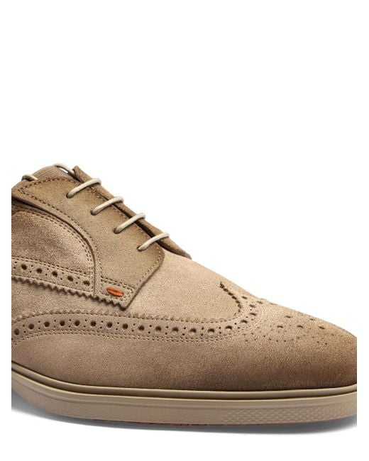 Santoni Easy Budapester in Brown für Herren