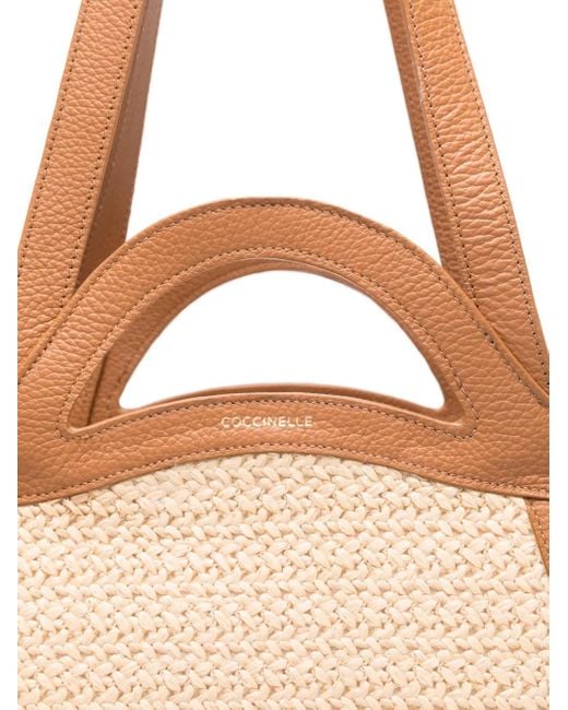 Coccinelle Natural Amalia Tote Bag