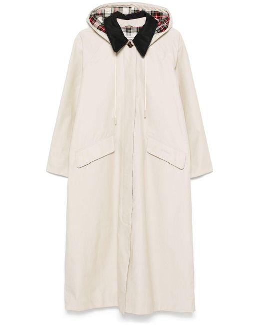 Barbour White X Alexa Natalie Trench Coat