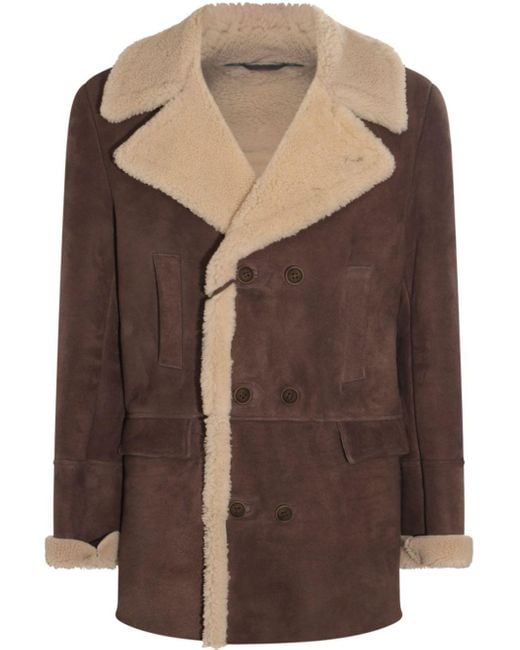 Salvatore Santoro Brown Suede Jacket for men