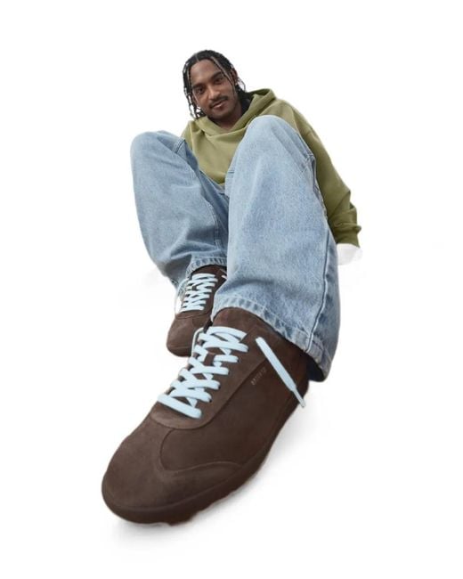 Axel Arigato Brown Zane Suede Sneakers for men