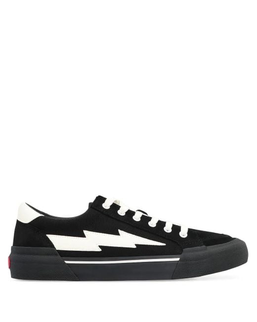 メンズ REVENGE X STORM パネル スニーカー Black