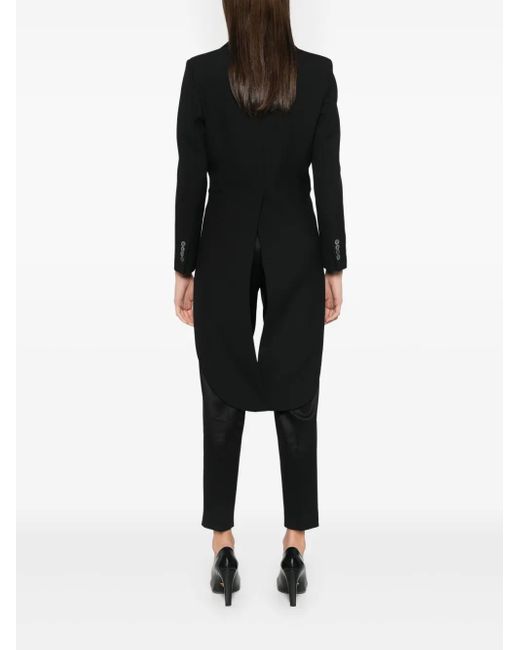 Peserico Black High-Low Blazer