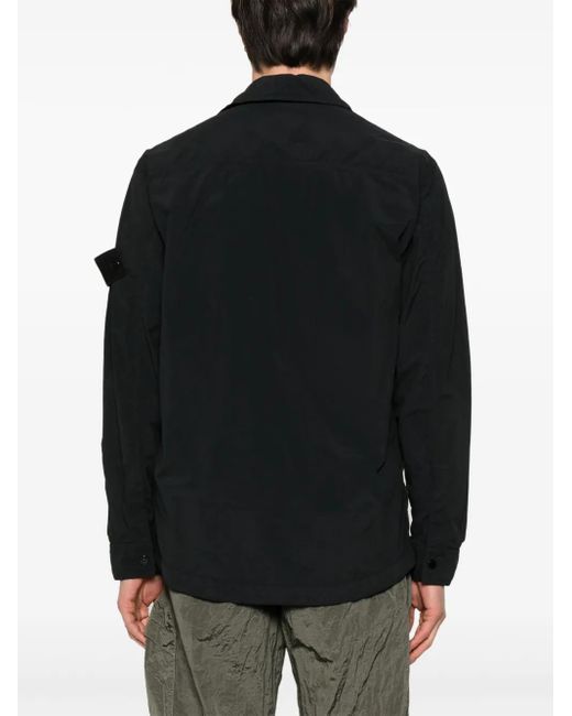 メンズ Stone Island Ghost シャツ Black