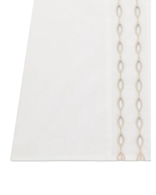 Fortela White Alexane Broderie-Anglaise Skirt