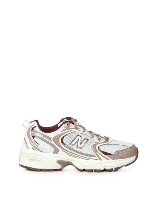 New Balance White 530 Sneakers