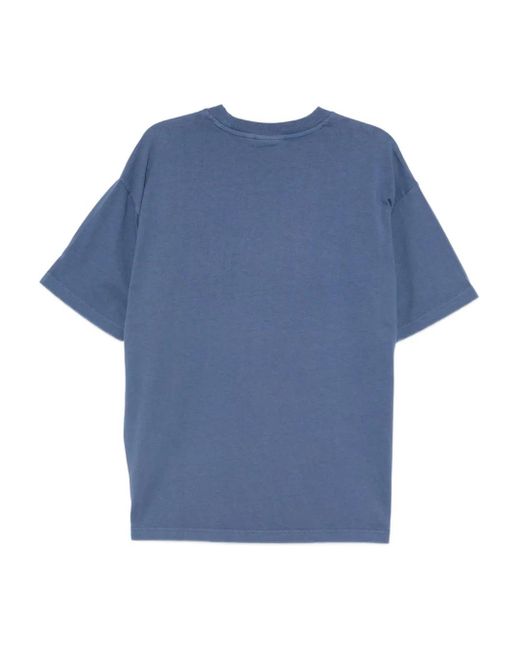 Chocoolate Blue Logo-Embroidered T-Shirt for men