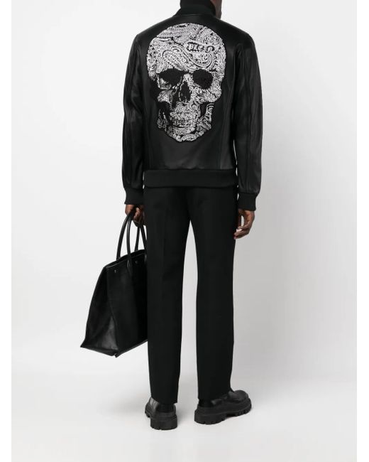 Philipp Plein Black Jacket for men