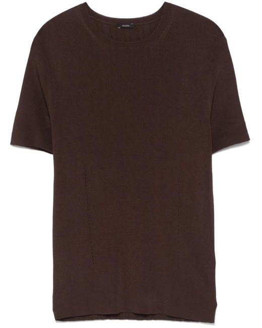 Joseph リブ Tシャツ Brown