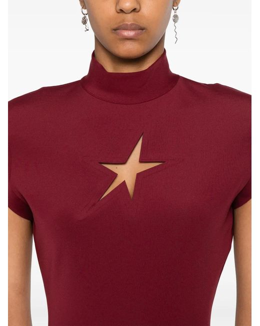 Mugler Red Dresses