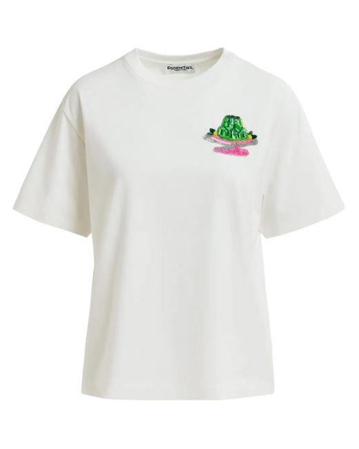 Essentiel Antwerp White Harisson T-Shirt