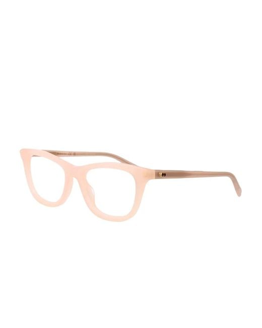 Gucci Pink Square-Frame Glasses