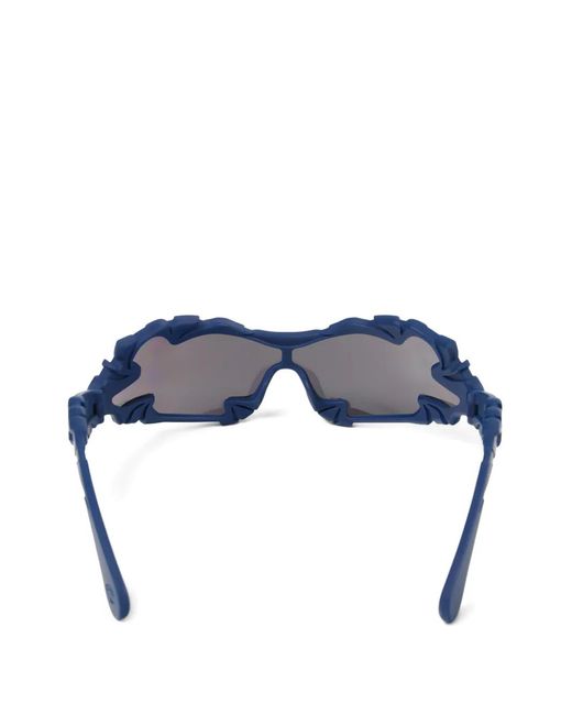 CAMPERLAB Blue Sculpted Tormenta Sunglasses