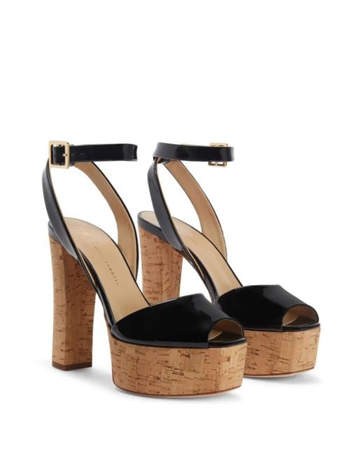 Giuseppe Zanotti Black Sandals