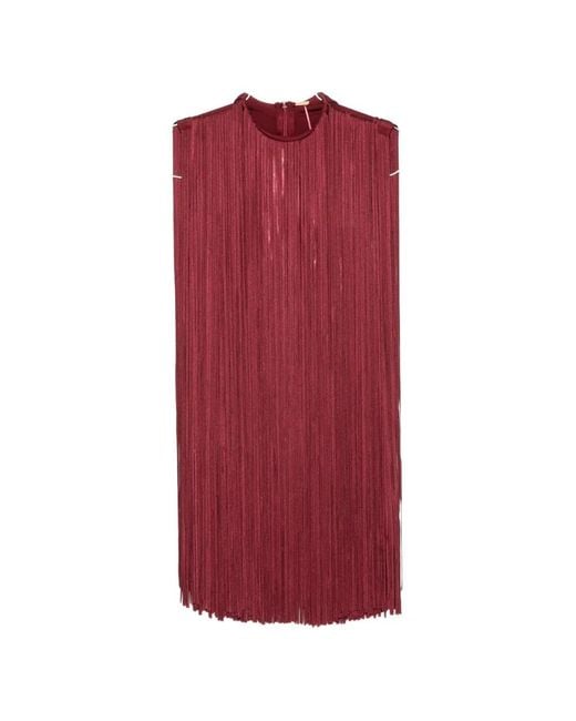 Cult Gaia Red Monica Mini Dress