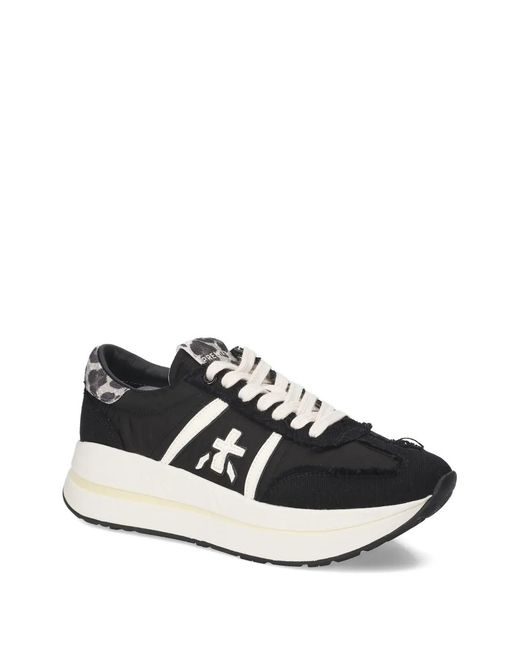 Premiata White Bethcoin Sneakers