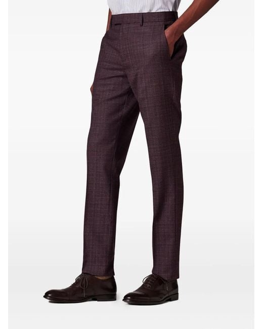 Costume The Brierley En Laine À Carreaux Paul Smith pour homme en coloris Black