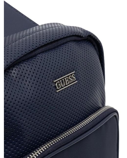 Guess Blue Boston Sling Backpack for men