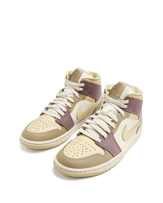 Nike Pink Air Jordan 1 Mid Sneakers