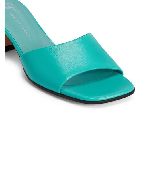 Giuseppe Zanotti Green 45Mm Solhene Sandals