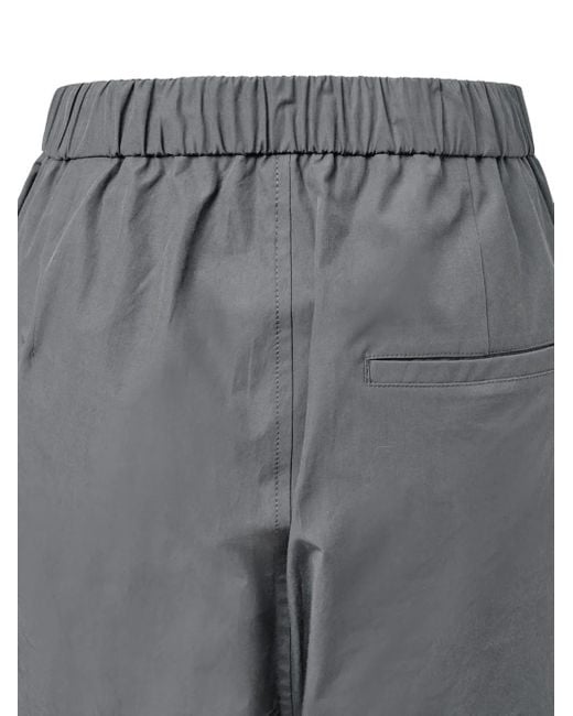 Amomento Plooibroek Met Trekkoord in het Gray voor heren