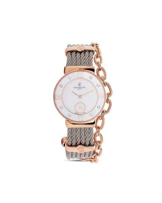 Charriol White St-Tropez 30Mm