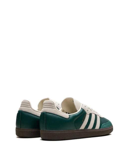 Adidas Green Samba Og "Collegiate/Cream/Gum" Sneakers for men
