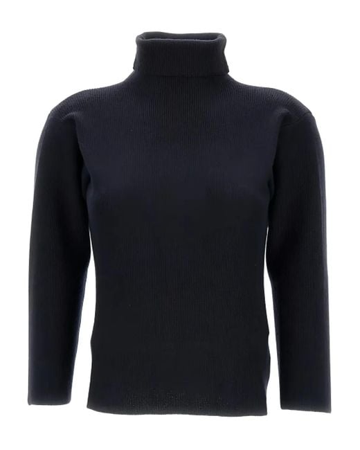 Pull Côtelé À Col Roulé Dusan en coloris Blue