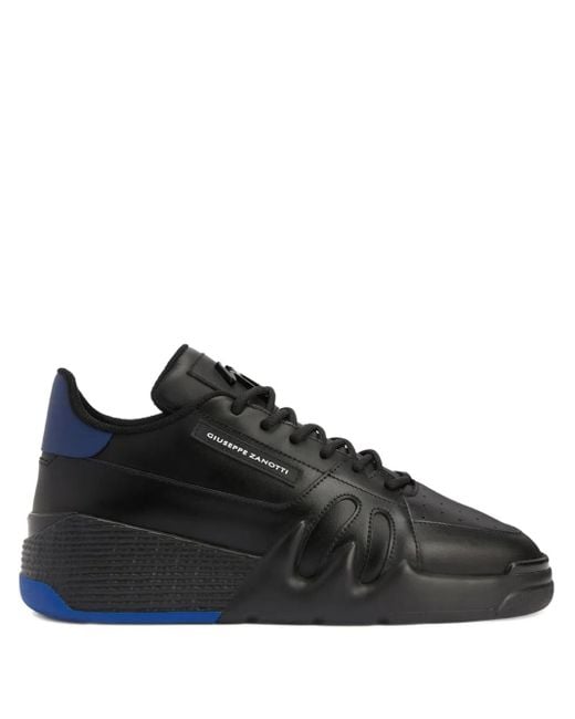 Giuseppe Zanotti Black Talon Leather Sneakers for men