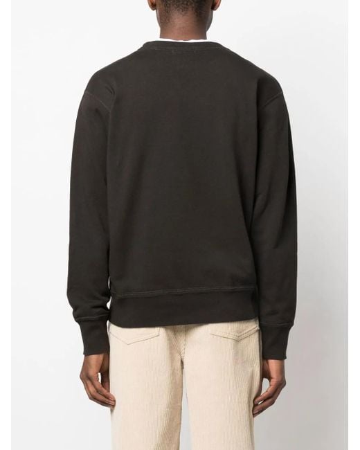 Isabel Marant Black Cotton Sweatshirt for men