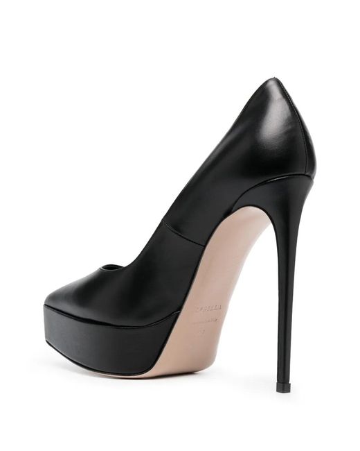 Le Silla Black 130Mm Uma Pointed-Toe Pumps