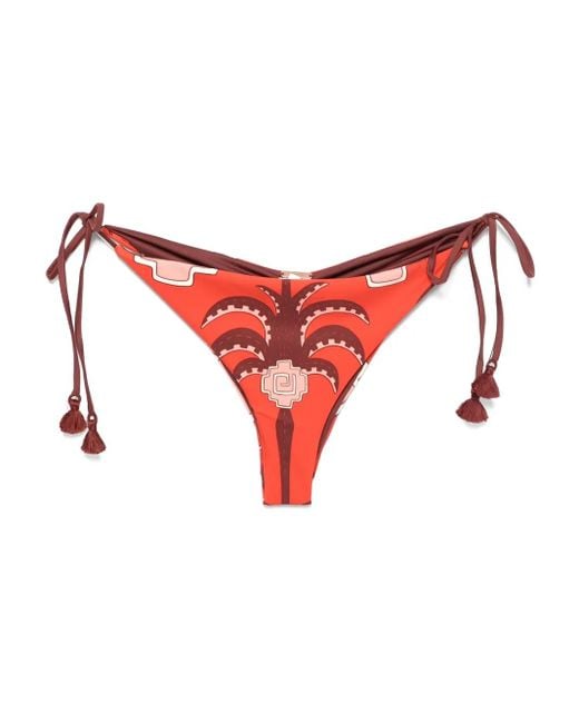 Johanna Ortiz Red Sagrado Bikini Bottoms