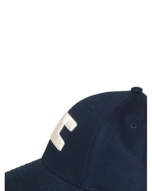 Cappello Da Baseball Con Logo di Elisabetta Franchi in Blue