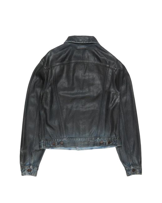 Acne Black Buttoned Jacket
