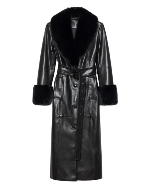 Stand Studio Black Estella Coat