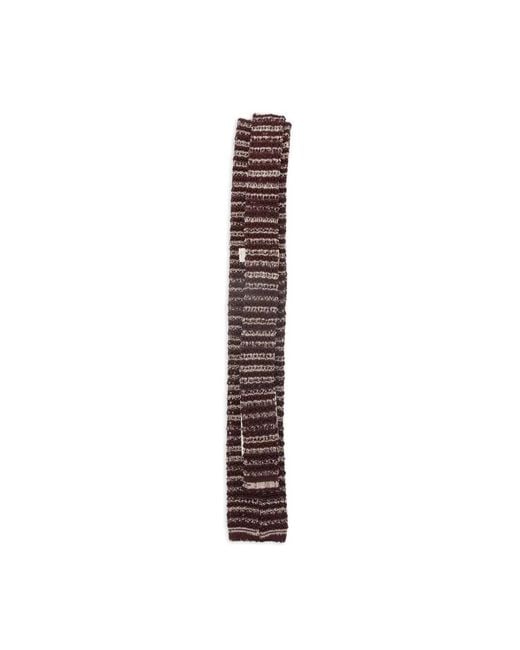 Alysi Purple Striped Tie
